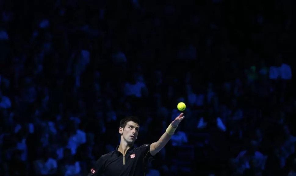 SERVIDO. A Djokovic es difícil que se le escape la cima del ranking. 