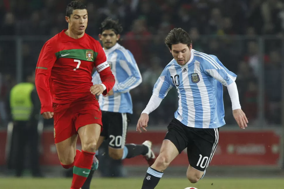 Argentina vs. Portugal: historial entre Messi y Cristiano Ronaldo