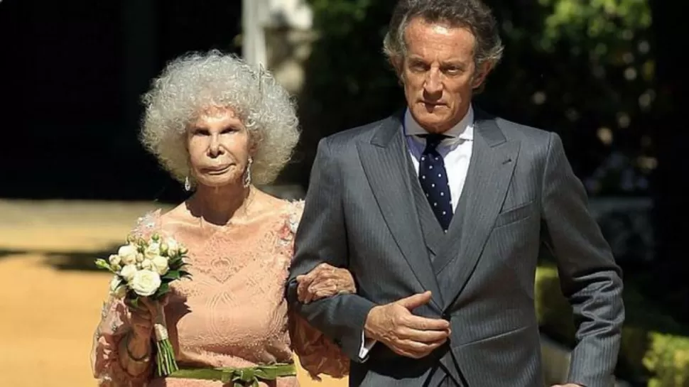 La última boda de la Duquesa de Alba, en 2011