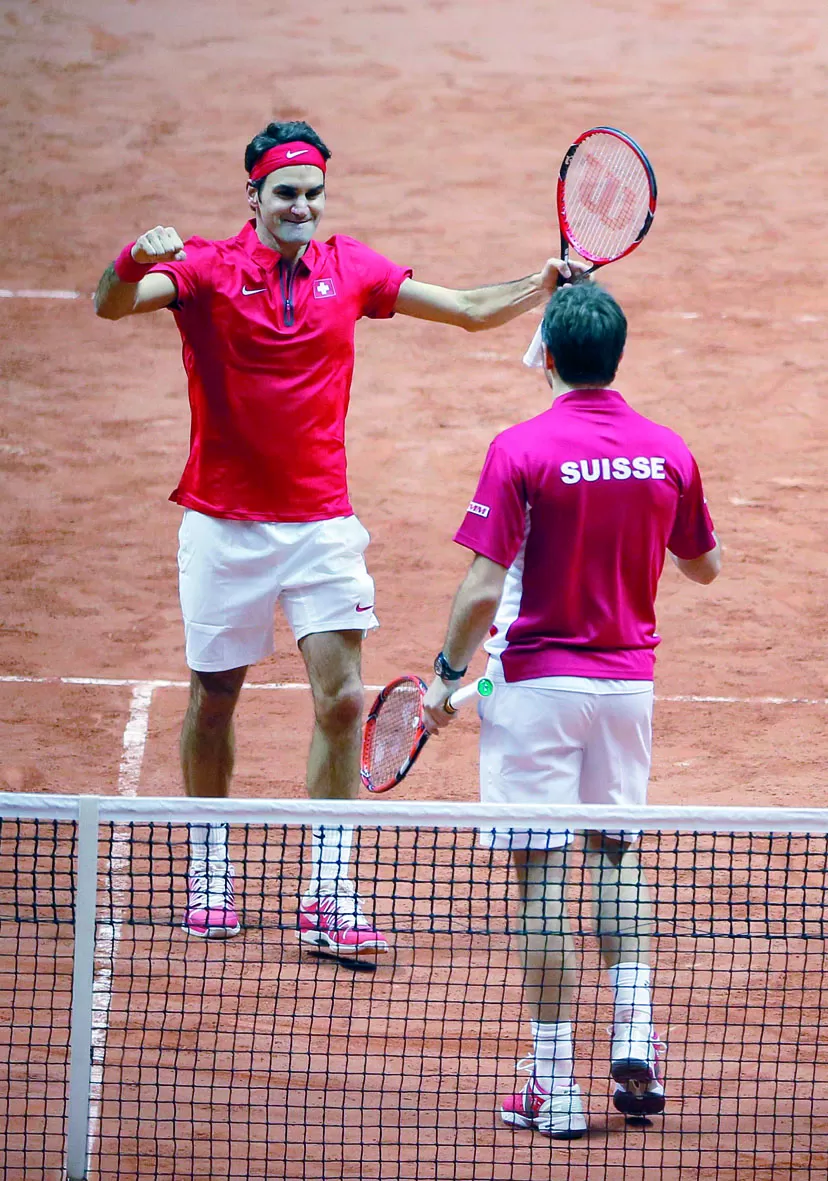 TODO NUESTRO. Federer, triunfante, va en búsqueda de Wawrinka. REUTERS