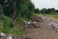 Los basurales se multiplican en una calle de Yerba Buena