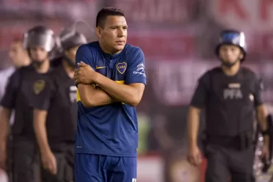 Chávez se fue del Monumental con un polémico gesto