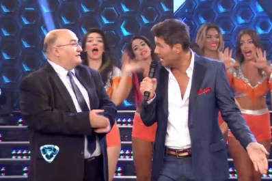 Larry tuvo que soportar las cargadas de Tinelli tras la derrota de Boca