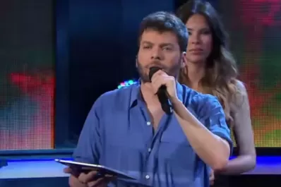 Trataron de poco hombre a Guido Kaczka en pleno programa