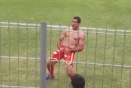 Sand se pasó de rosca en un festejo de Boca Unidos