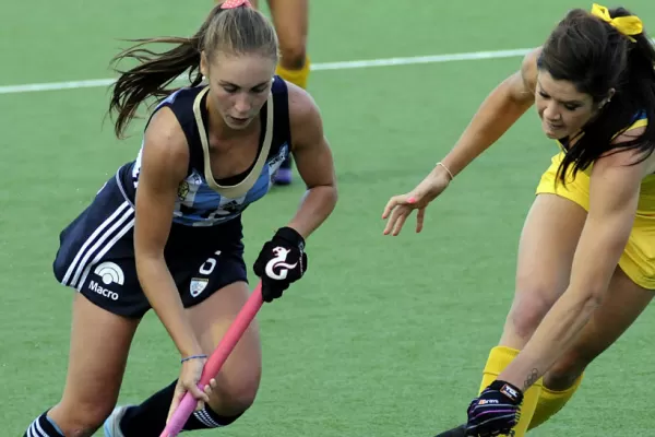 Las Leonas empataron 1-1 con Australia en Mendoza