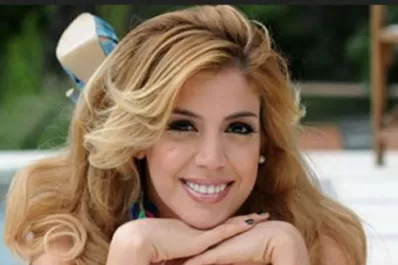 Virginia Gallardo imitó la foto de Kim Kardashian