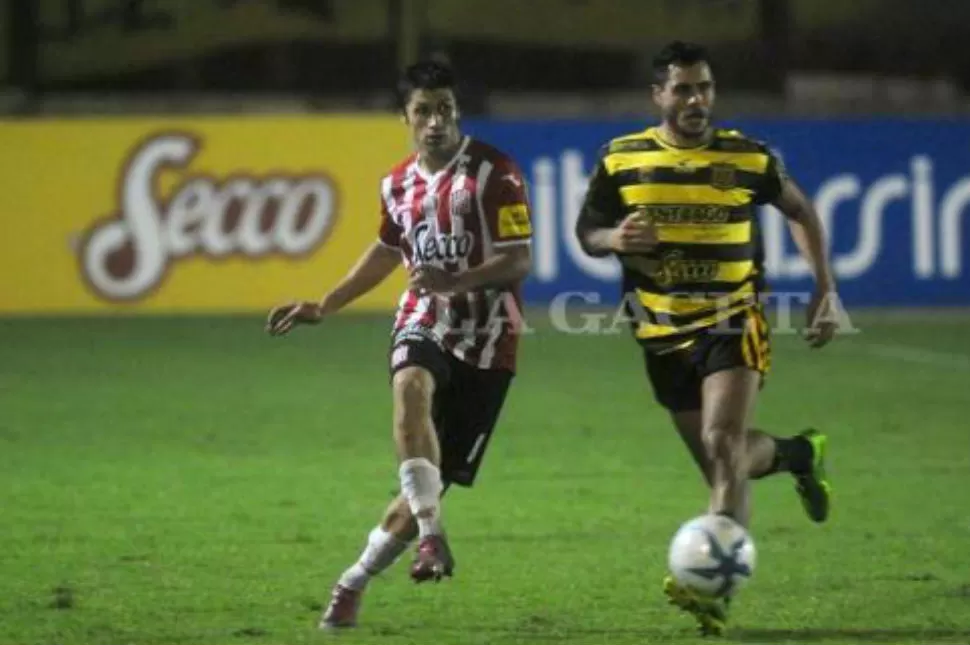 FERNÁNDEZ, AFUERA. El ex San Jorge se desvinculó hoy del club. (FOTO DE LA GACETA, ARCHIVO)
