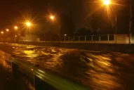 Un joven fue arrastrado por el agua del Canal Sur
