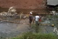 Con aviones ultralivianos, sigue el rastrillaje del peregrino que cayó al Canal Sur