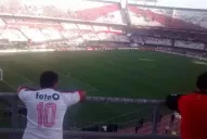 Una agrupación de socios tucumanos estuvo en el Monumental