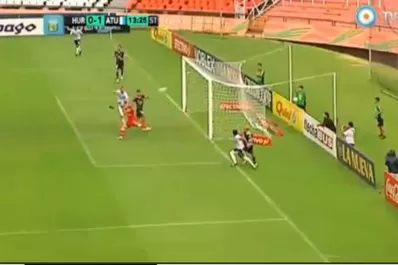 Mirá el gol de Menéndez para el 1-0 del decano