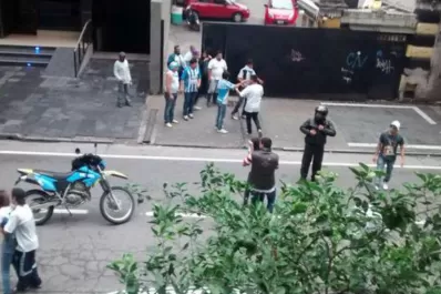 Hinchas de Atlético no se bancaron la derrota y terminaron detenidos