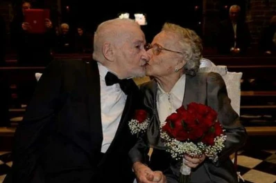 Ex novios se encuentran luego de 70 años en Facebook y se casan