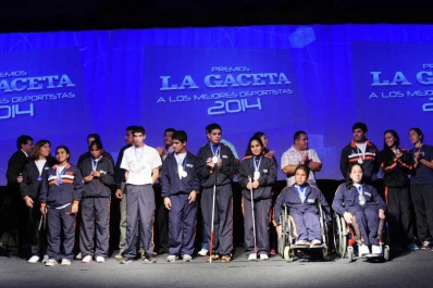 Las distinciones especiales emocionaron a todos