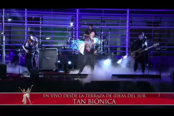 Tan Biónica cerró 'ShowMatch 2014'