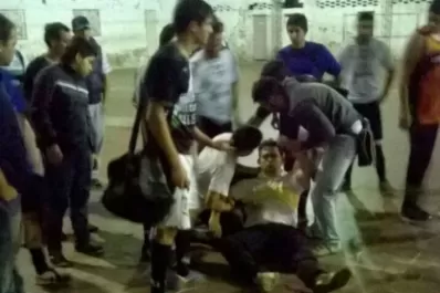 Salvaje ataque a un veedor del Futsal