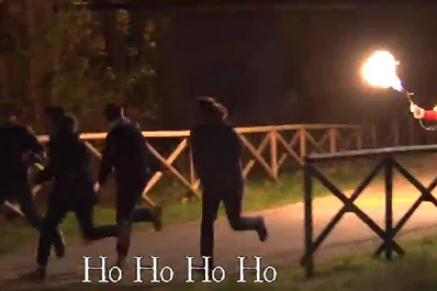 Un Papá Noel psicópata aterroriza a una ciudad