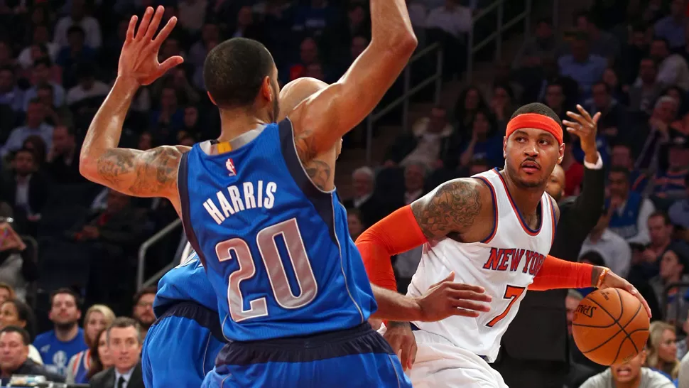 INSUFRIBLE. A pesar del goleo de Melo, Knicks va camino a convertirse en uno de los peores equipos de la temporada. REUTERS