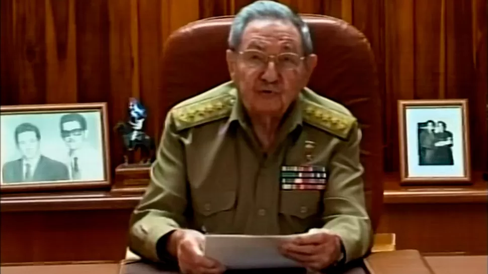 ANUNCIO. Raúl Castro comunicó el acercamiento a través de cadena nacional. REUTERS