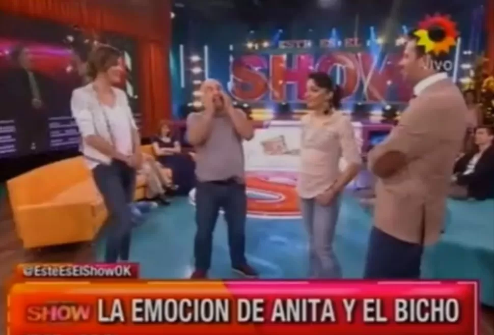 Campeones del Bailando 2014: Anita y el Bicho se quebraron en 'Este Es El Show'