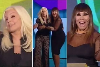 Susana Giménez jugó al 'Preguntados' con Moria Casán