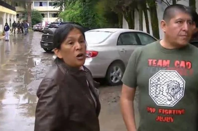 Milagro Sala, en medio de un escándalo y a los sillazos en el Concejo Deliberante jujeño