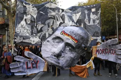 Marchas contra la “ley mordaza” en España