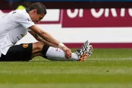 Di María se perdió la goleada de Manchester United