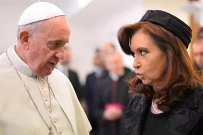Cristina visitará al Papa Francisco en enero