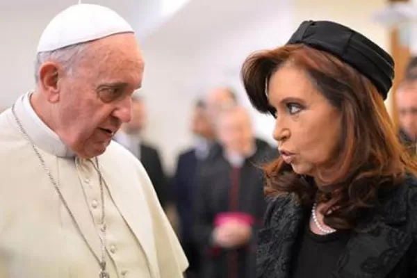 Cristina visitará al Papa Francisco en enero