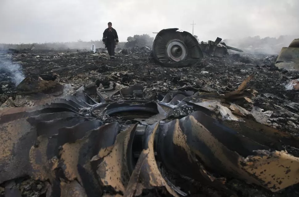 DRAMA. La caída del Boeing 777 en el Este ucraniano sigue sin aclararse. REUTERS (ARCHIVO)