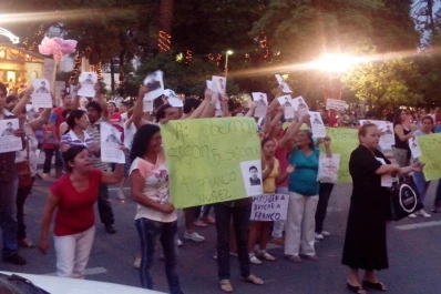 Marchan para pedir que se reactive la búsqueda de Franco Núñez