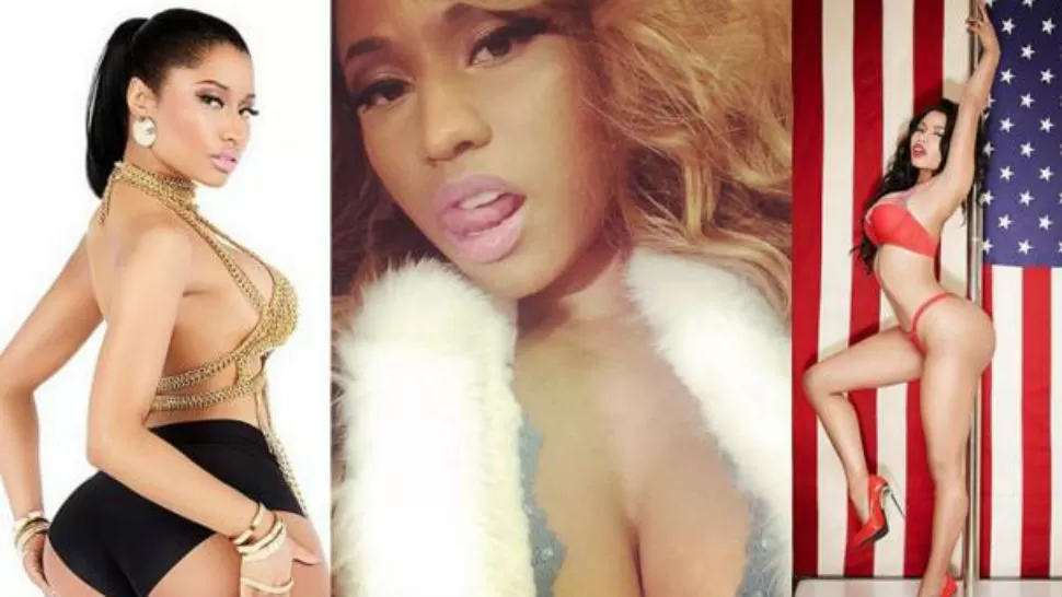 ARDIENTE. Nicki Minaj ha confirmado que ella es la estrella más sensual de las redes sociales. INSTAGRAM