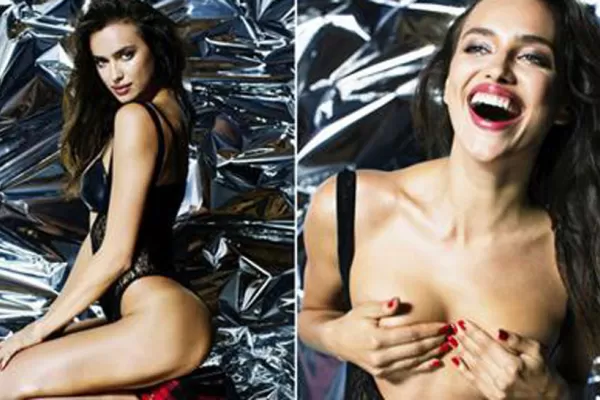 Irina Shayk despide 2014 con un streptease para el infarto