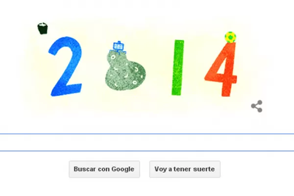 Los mejores doodles de Google en 2014