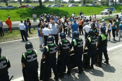 No se pudo circular por la ruta 9 por un corte provocado por la inseguridad