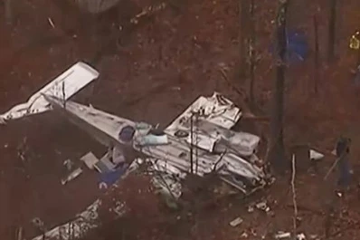 Una niña de siete años sobrevivió a la caída de un avión