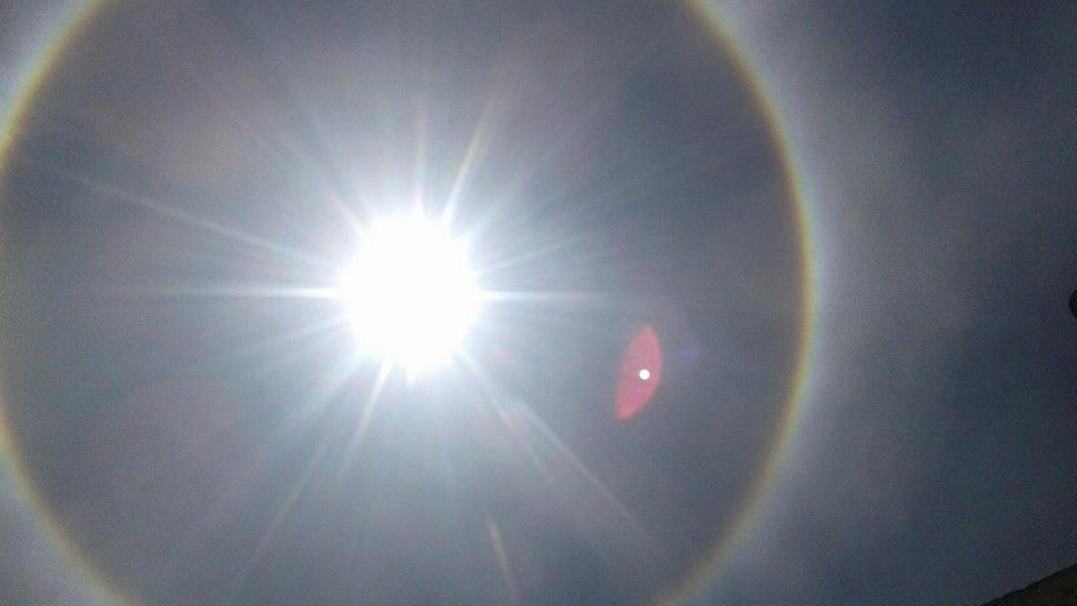 Un halo solar sorprendió a los tucumanos - LA GACETA Tucumán