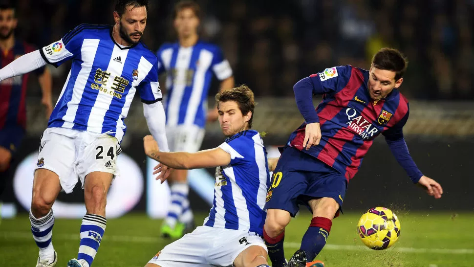 RELACIÓN DISTANTE. La prensa catalana afirma que Messi y Luis Enrique no tienen un trato fluido.
FOTO DE REUTERS