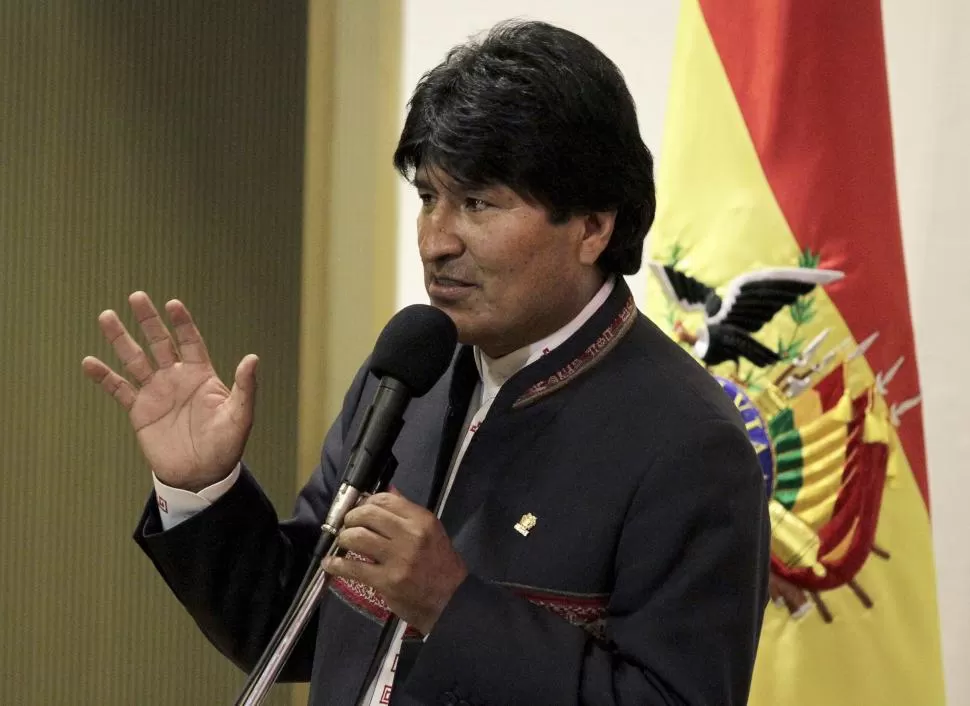 MALESTAR. Según el presidente Morales, la interferencia norteamericana agitó divisiones en el oficialismo. reuters 