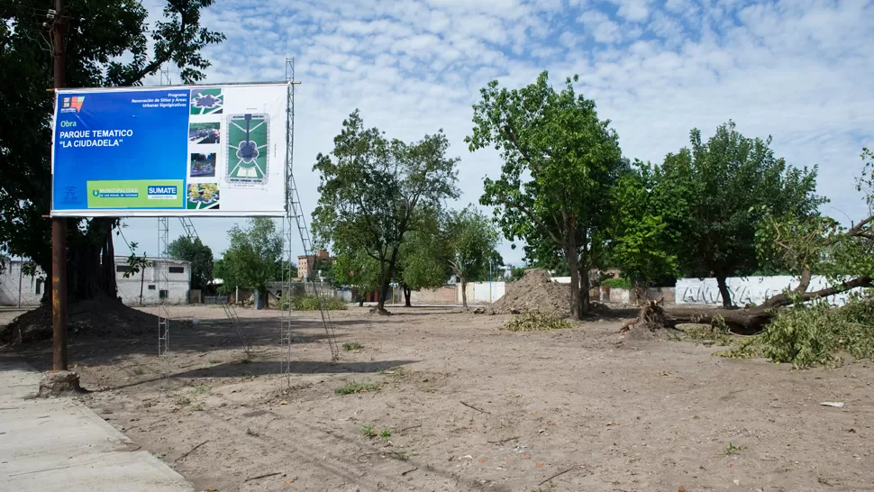 AHORA. El terreno, listo para que se pueda realizar el parquizado. la gaceta / foto de jorge olmos sgrosso 