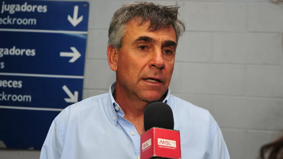 CANDIDATO. El técnico Osvaldo Darío Tempesta es considerado el máximo candidato para dirigir a San Martín, luego de la reunión que mantuvo con Mirkin.