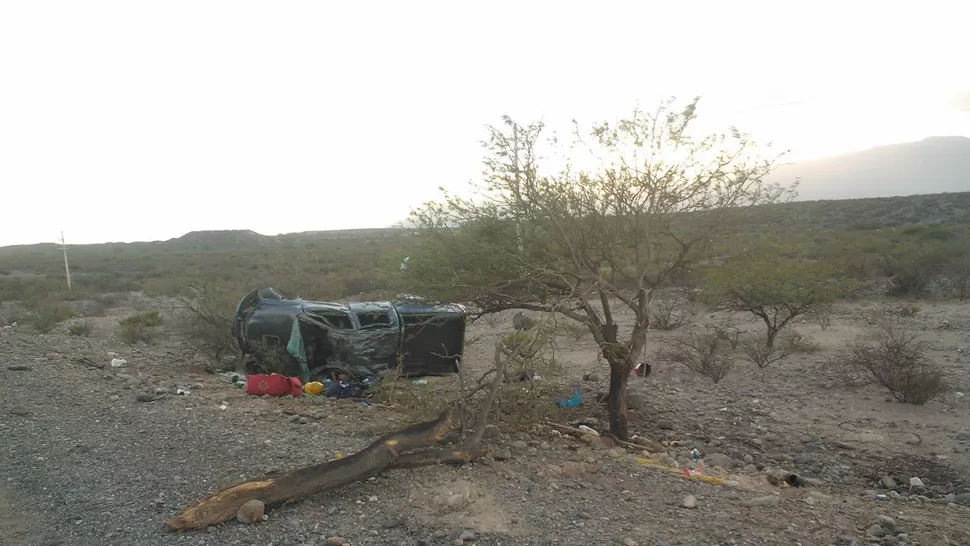 Un hombre murió al volcar con su camioneta en Amaicha del Valle