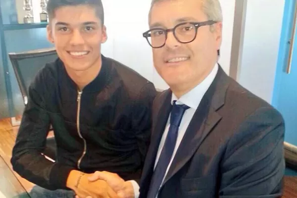 El tucumano Correa ya firmó su contrato con Sampdoria