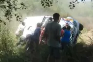 Mirá el espectacular vuelco de Pato Silva en Bolivia