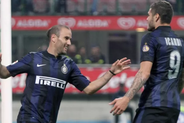 Palacio e Icardi marcaron en la victoria de Inter ante Genoa