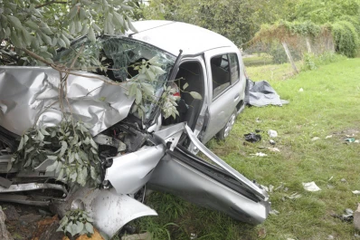 Chocaron contra un árbol en Los Vallistos: hay tres muertos