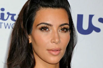 Kim Kardashian mostró de más en el aeropuerto