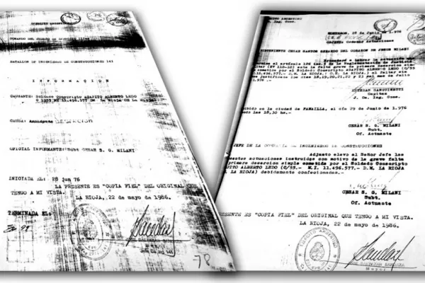 Todas las miradas apuntan al legajo de Ledo